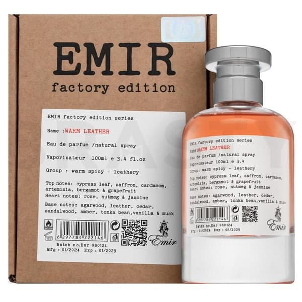 Emir Warm Leather Factory Edition eau de parfum unisex 100 ml