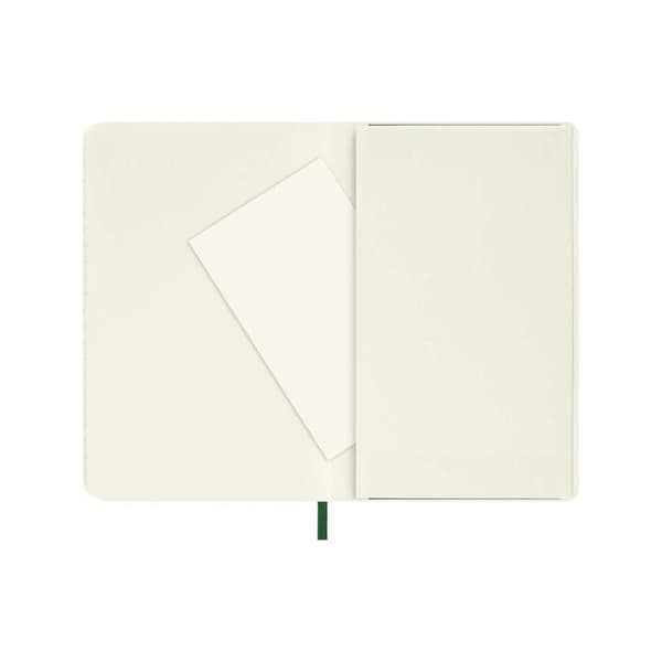 Klassisk notesbog - Classic Collection - Myrtegrøn - Blød omslag - Elastisk lukning