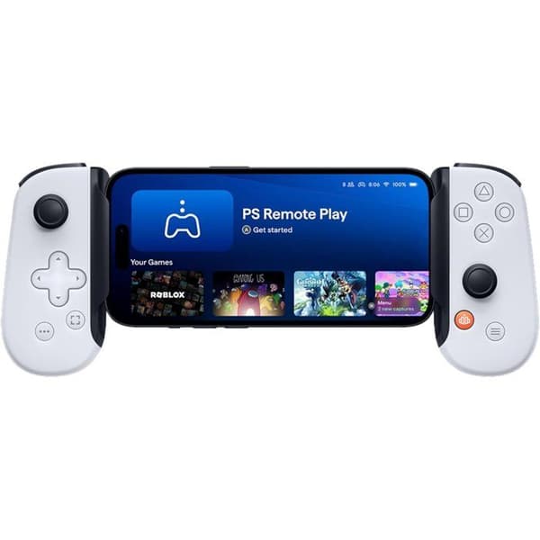 Spelkontroll - iPhone - Backbone One PlayStation Edition - Trådad (Lightning eller USB-C) - Vit