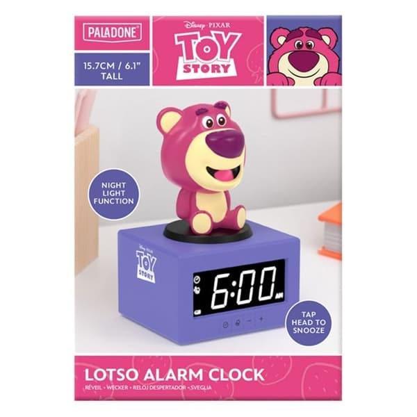 Paladone Lotso vækkeur lampe