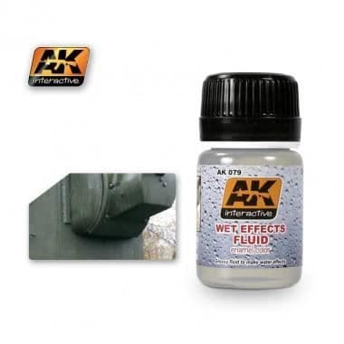 Emaljemaling - AK INTERACTIVE - AK Interactive 079 - Fugtig effekt - Flaske 35 ml - Flydende