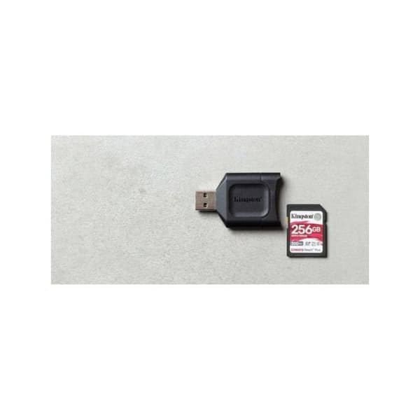 SD-kortlæser - KINGSTON - MobileLite Plus - USB 3.2 - Kompatibel med SD UHS-II - Sort