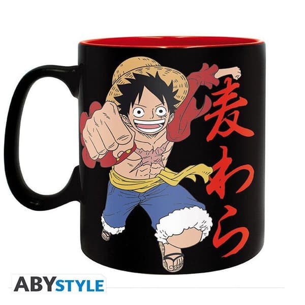 Mugg | One Piece | Luffy & Skalle | 460ml