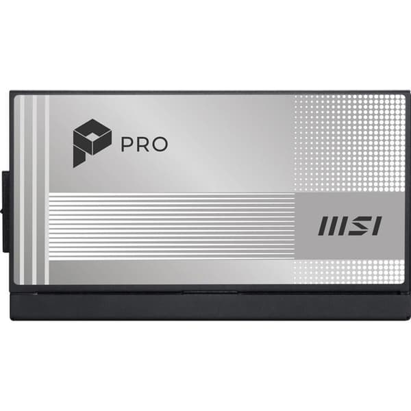 Intern strømforsyning Msi modulær PRO A1000PL PCIE5 1000 W 80 PLUS Platinum Sort