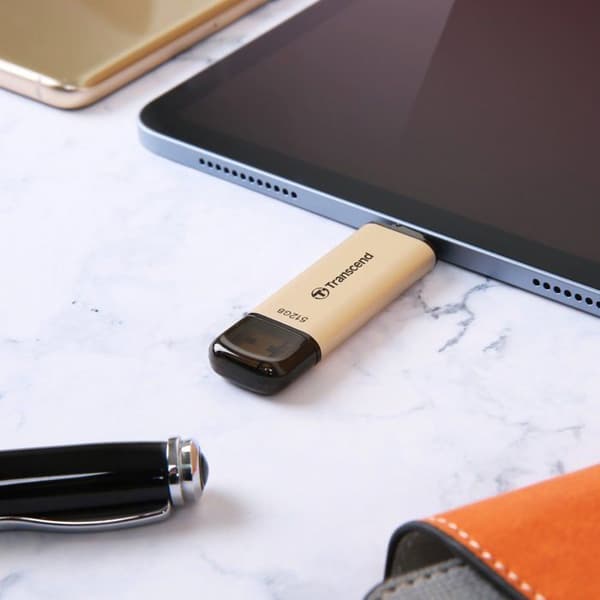USB-nyckel - Transcend - JetFlash 930C - 256 GB - USB-C - USB-A