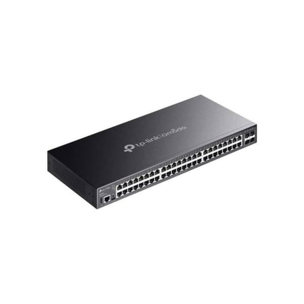 TP-Link Omada SG5452X switch, administreret 48 porte L3, stabelbar rack