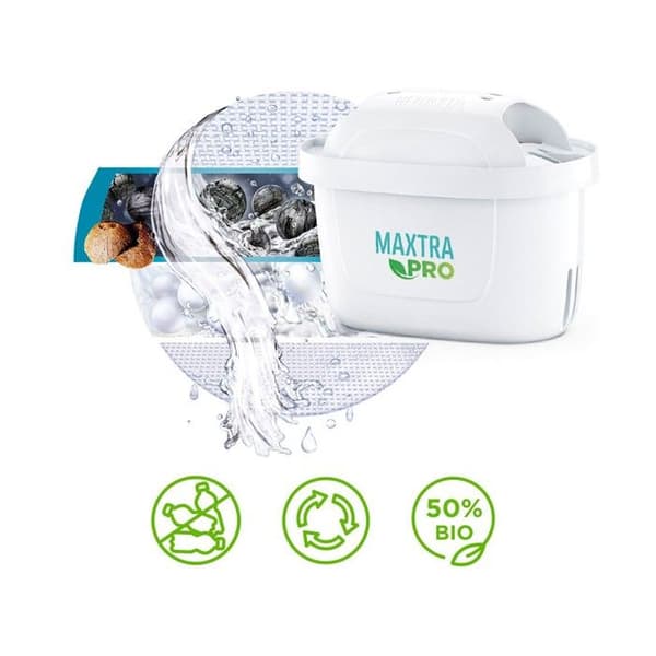 Filter til filterkande - Brita - MX+ Pro - Multifarvet - 10,7 x 10,7 x 16,8 cm