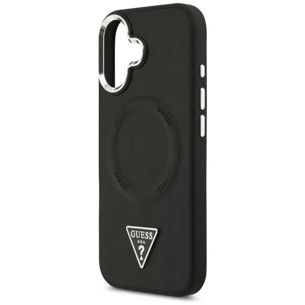 Guess Hardcase Triangle Logo MagSafe til iPhone 17 - Sort