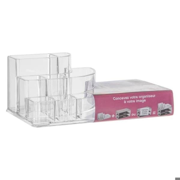 Makeup organizer "Selena" transparent