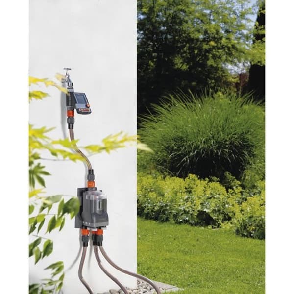 Automatisk havevanding - GARDENA - 6 tilstande - Sort - Havevanding