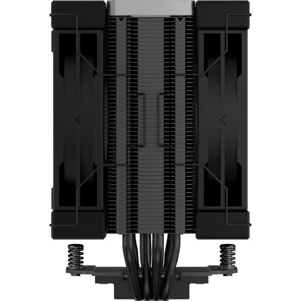 Ventilator CPU - DEEPCOOL - AK400 Zero Dark Plus - Sort - 2 Ventilatorer 120mm - Kompatibilitet Intel/AMD