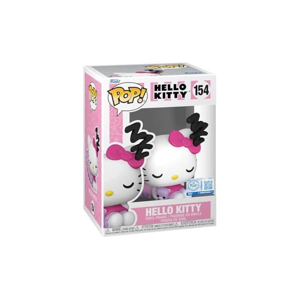 Vinylfigur - FUNKO - Hello Kitty Sover - Pop! - 9,5 cm - Eksklusivitet
