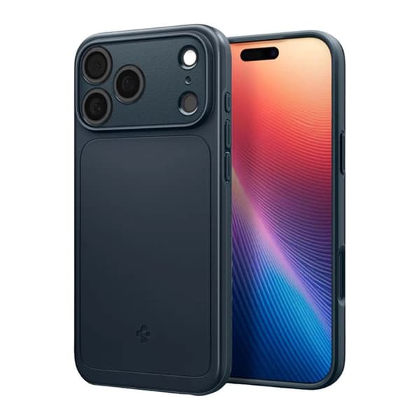 Coque Thin Fit - SPIGEN - iPhone 17 Pro Max - Kompatibel med MagSafe - Stiv - Grå