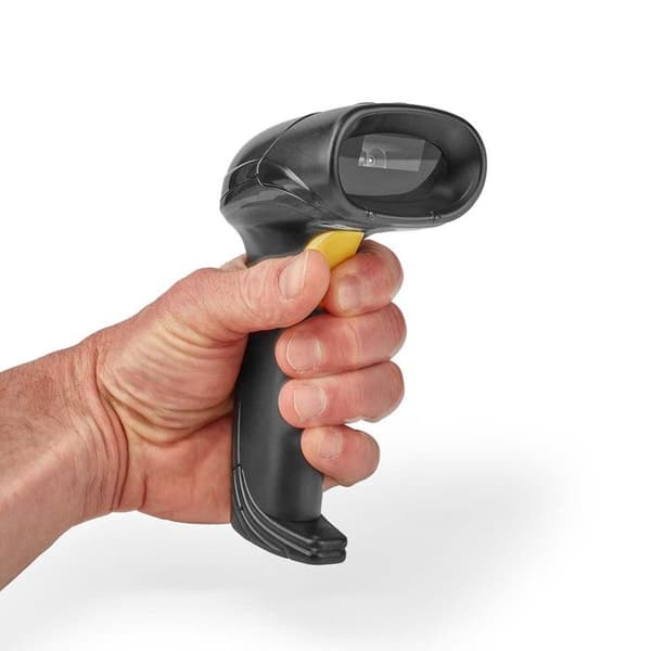 Stregkodescanner - NEDIS - 1D/2D/QR - Kablet - USB - Sort