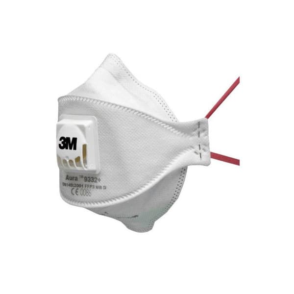 2 foldbare FFP3S støvmasker