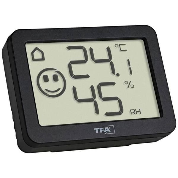 TFA Dostmann Termo-hygrometer svart 30.5055.01
