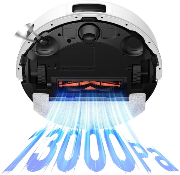 Robotdammsugare - MOVA E20S PRO - 13000 Pa - 330 ml - Vit