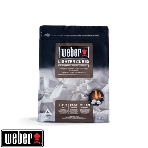 Grill- og plancha-tilbehør Weber Tændblokke x22