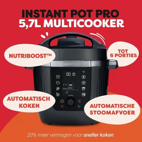 Multikokare Instant Pot Pro WiFi 5,7 L