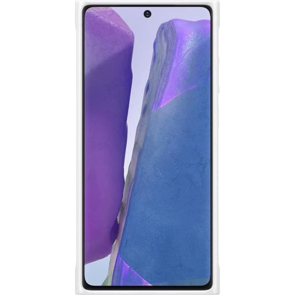 Transparent förstärkt skal vit Note20