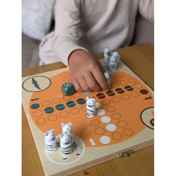 Ludo til 4 spillere «Safari»
