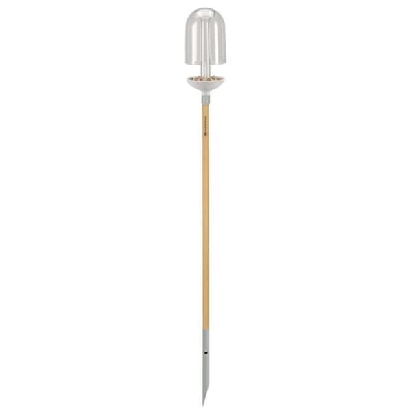 Fuglefoderhus GARDENA ClickUp!® - Højde 35 cm - Diameter 15,2 cm - Holdbart gennemsigtigt PMMA-plastik (11380-20)