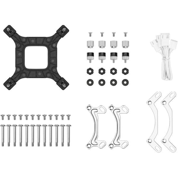 DEEPCOOL - LE360 - Vattenkylning AIO - 360 mm - Vit - ARGB