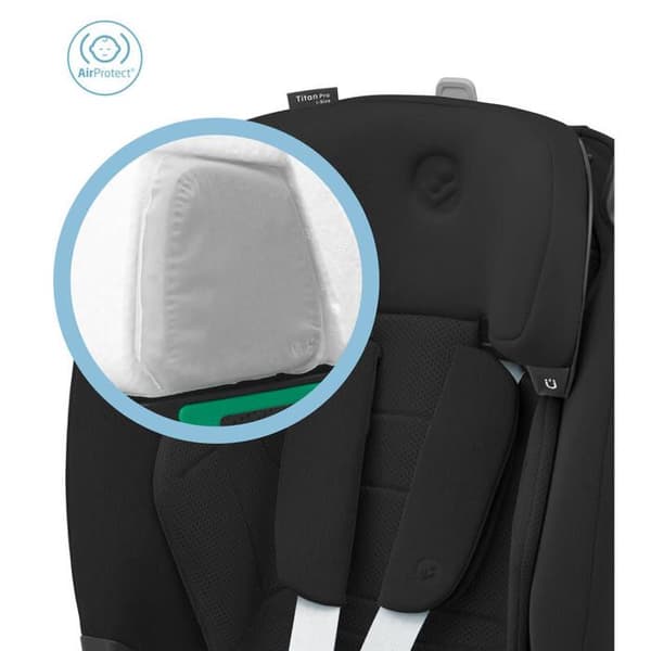 Titan Pro2 I-Size Äkta Svart