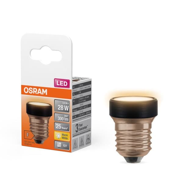Ampull LED - OSRAM - LED Star Flat - 3,5 W - Vit - Inomhus - Kompakt design