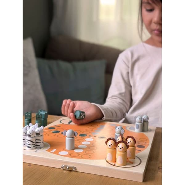 Ludo för 4 spelare «Safari»