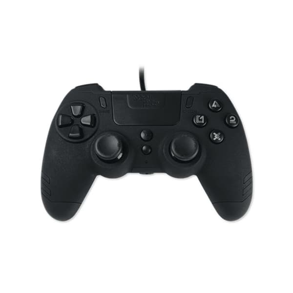 Spilcontroller - Steelplay - Slimpack - Kablet - Vibration - Kompatibel med PS4/PS3/PC