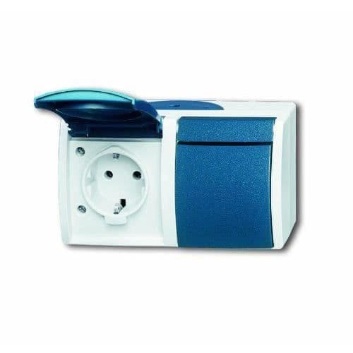 Busch-Jaeger Stik Schuko - 20/2 EW-53