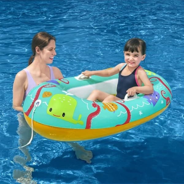 Båd Happy Crustacean Junior +3 år - Længde 119cm - Højde 79cm