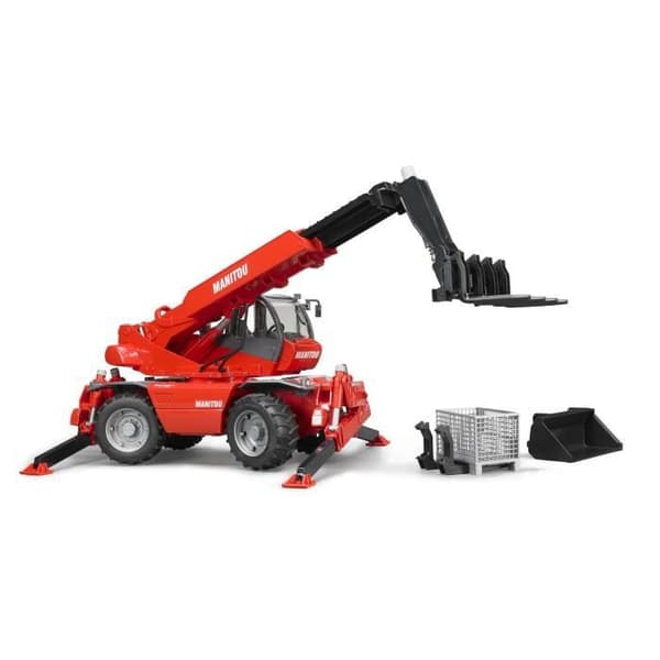 Manitou Telescopic MRT 2150 - BRUDER - Med tilbehør