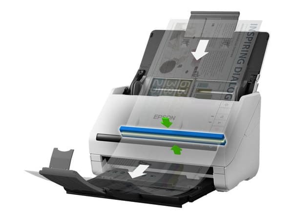 EPSON BUSINESS - VALUE SCANNER ( Workforce DS770II USB 3.0 Flat 600 DPI 30 Bit