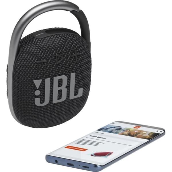 Trådløs højttaler JBL CLIP 4 SORT