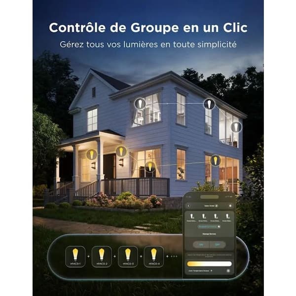 GOVEE SMART EDISON LAMPOR E27 ST64