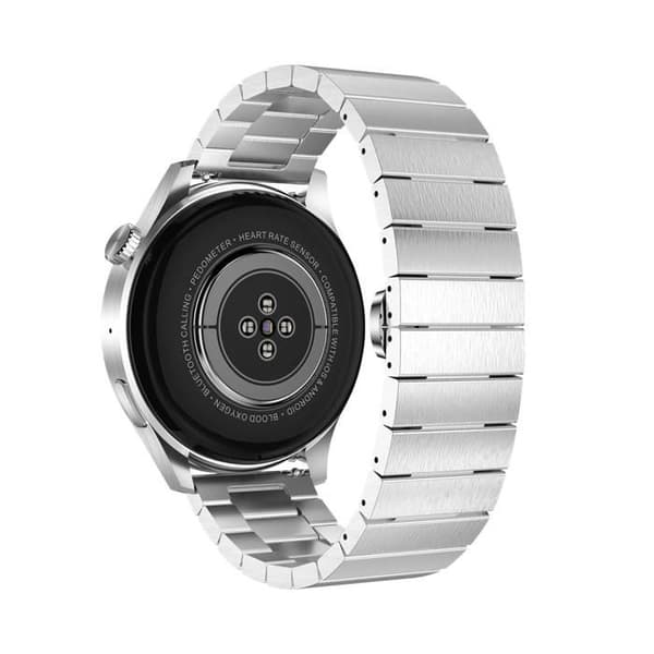 Smartklocka - FOREVER - Storlek 2 - Silver - Pekskärm - Rostfritt stål