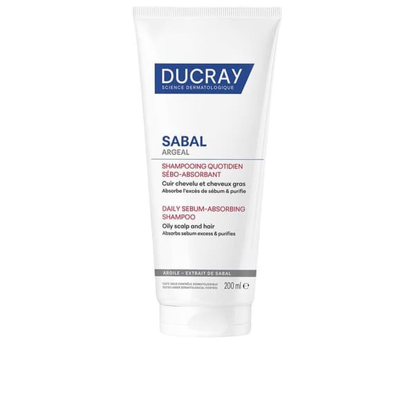 Purificerende Shampoo til daglig brug SABAL ARGEAL, der absorberer sebum 200 ml