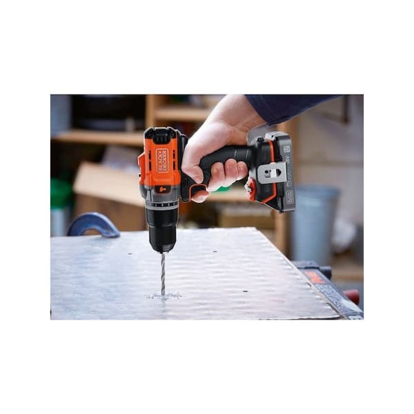 Black & Decker BCD383D1XK-QW Slagnøgle 18V Batteri 2Ah Orange