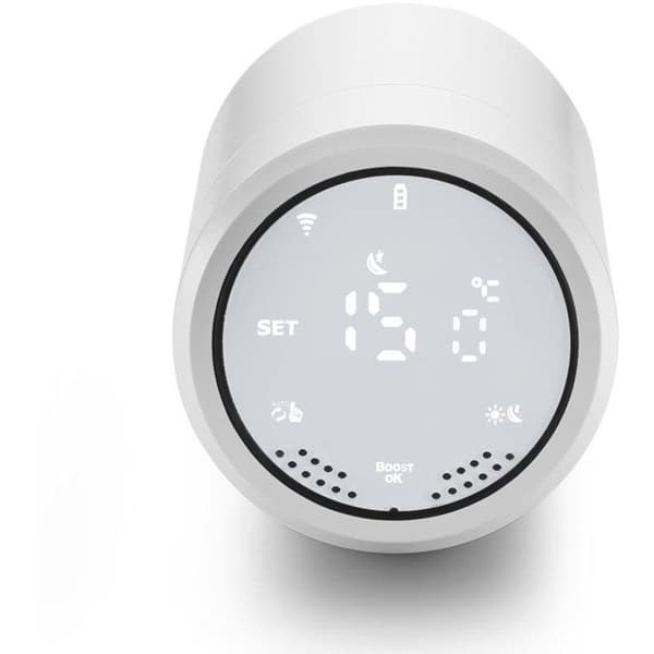 Termostathuvud - IMMAX - NEO Smart Zigbee - Digital - Programmerbar - Kompatibel med Siri