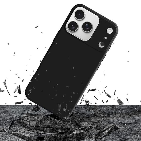 Coque 3mk Matt Case Pro för iPhone 17 Pro Max - Svart