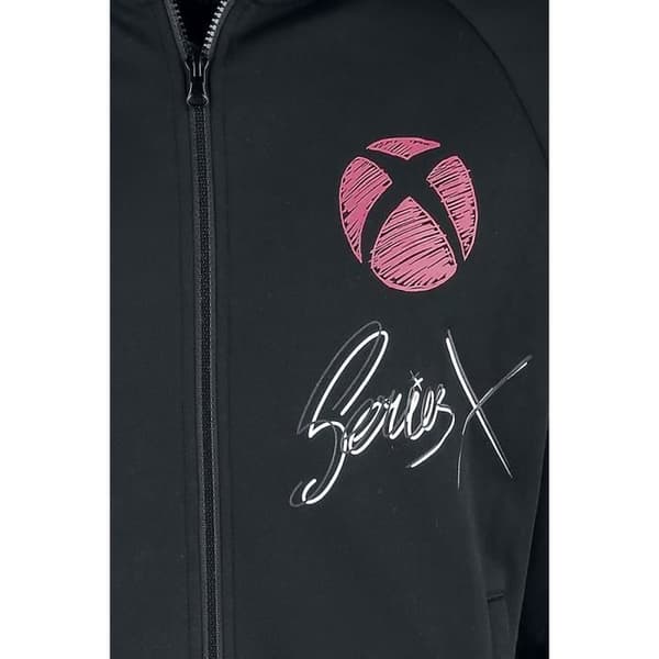 Träningsjacka - XBOX - Manette - Svart - Andningsbar - 100% Polyester