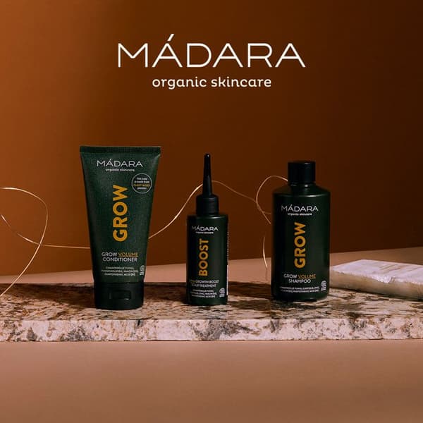 MÁDARA - Anti-fall schampo Grow Volume 250 ml