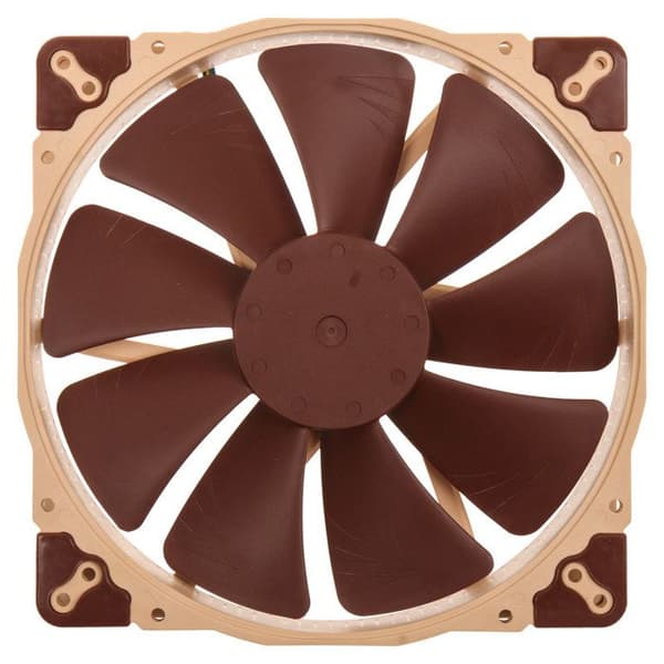 Ventilator - Noctua - NF-A20 PWM - 200mm - Sort - 0,000000