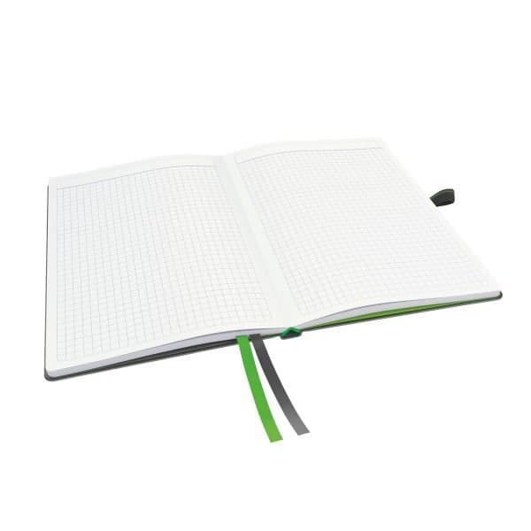 LEITZ Cahier COMPLETE A5 Små Ruder Sort