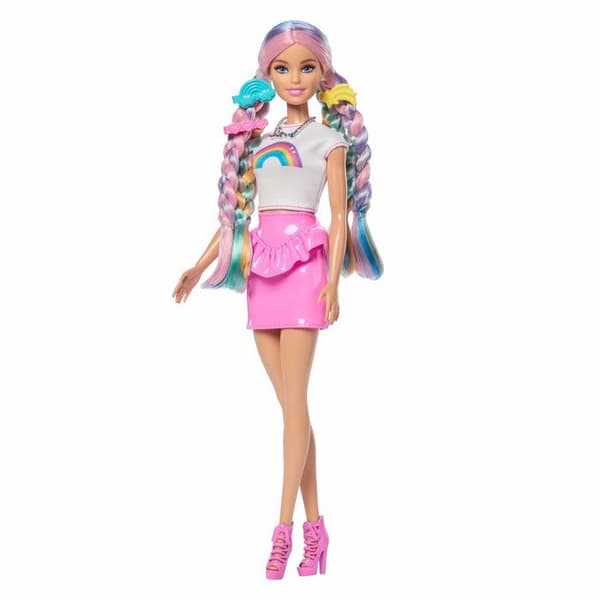 BARBIE GLITTRANDE HÅR