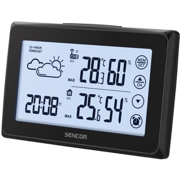 Vejrstation med trådløs sensor - Sencor - SWS 2850