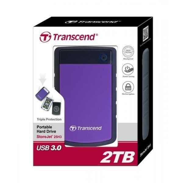 Transcend Harddisk HD Ekstern StoreJet 25H3 USB
