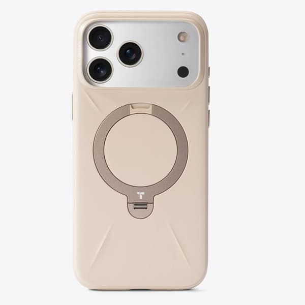 Coque Torras QPRO Silicone Series til iPhone 17 Pro - Dessert Gold